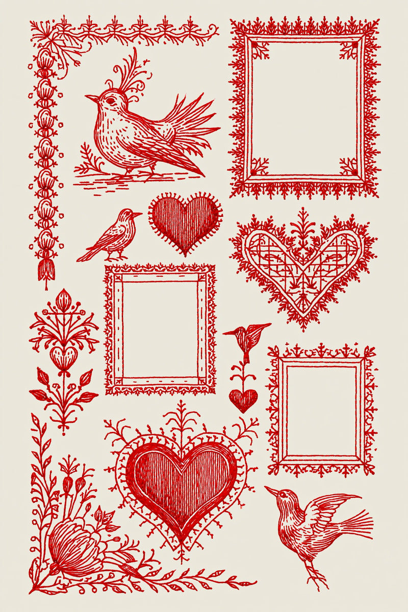 Redwork Embroidery Collection Book 31 Product Book 1 digital PDF embroidery design book - product image 25