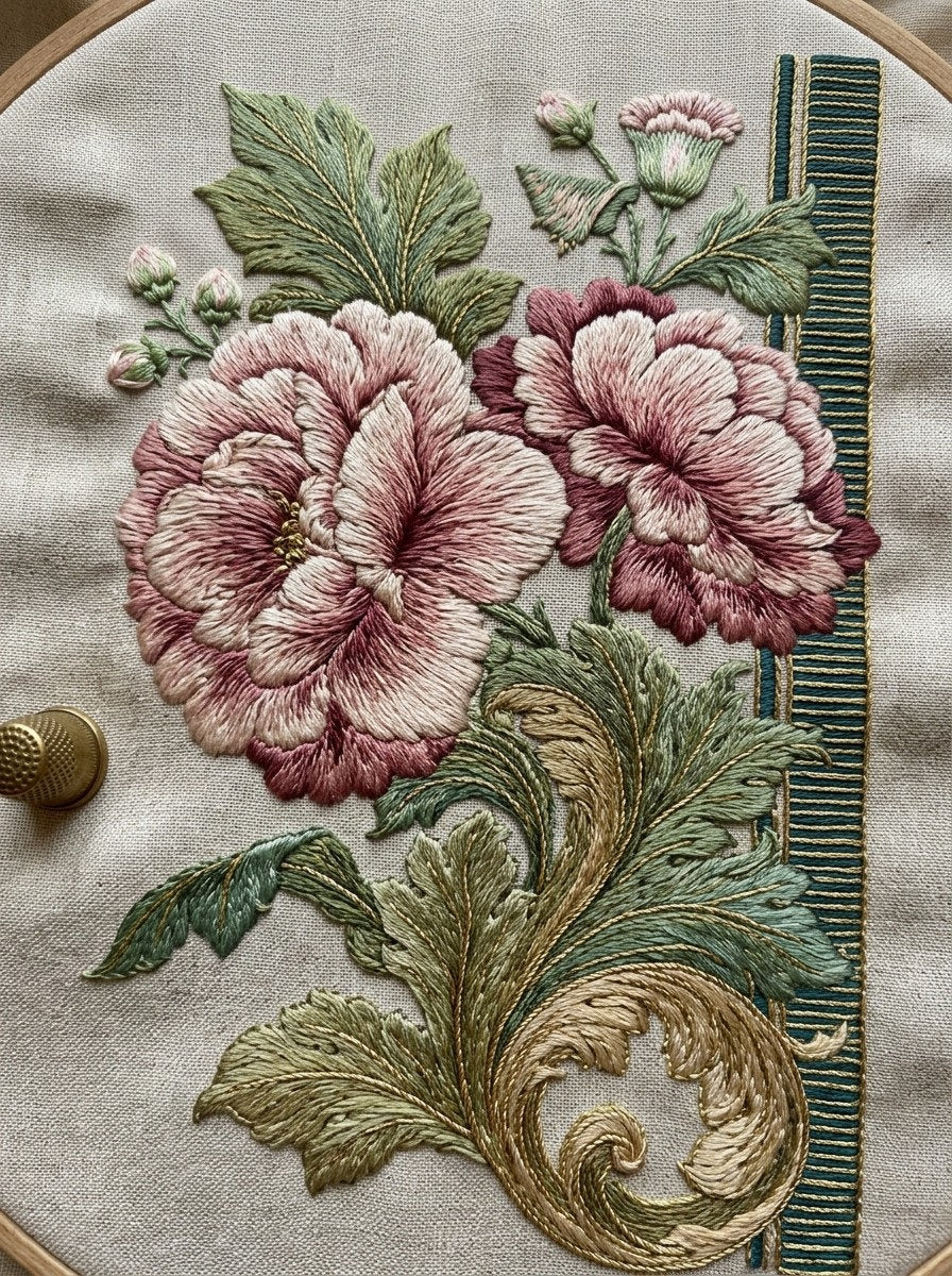 Renaissance Hand Embroidery Book 19 Product Book 1 digital PDF embroidery design book - product image 27