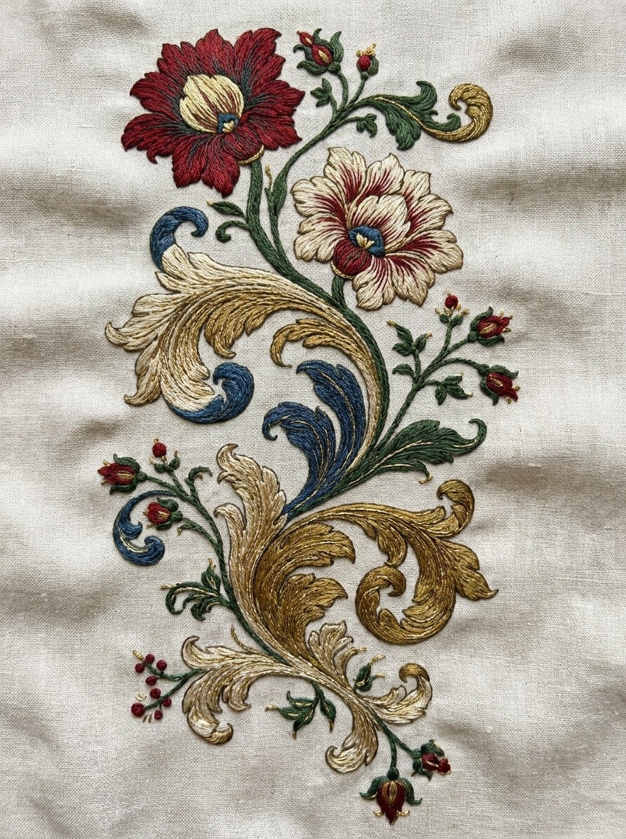 Renaissance Hand Embroidery Book 19 Product Book 7 digital PDF embroidery design book - product image 25