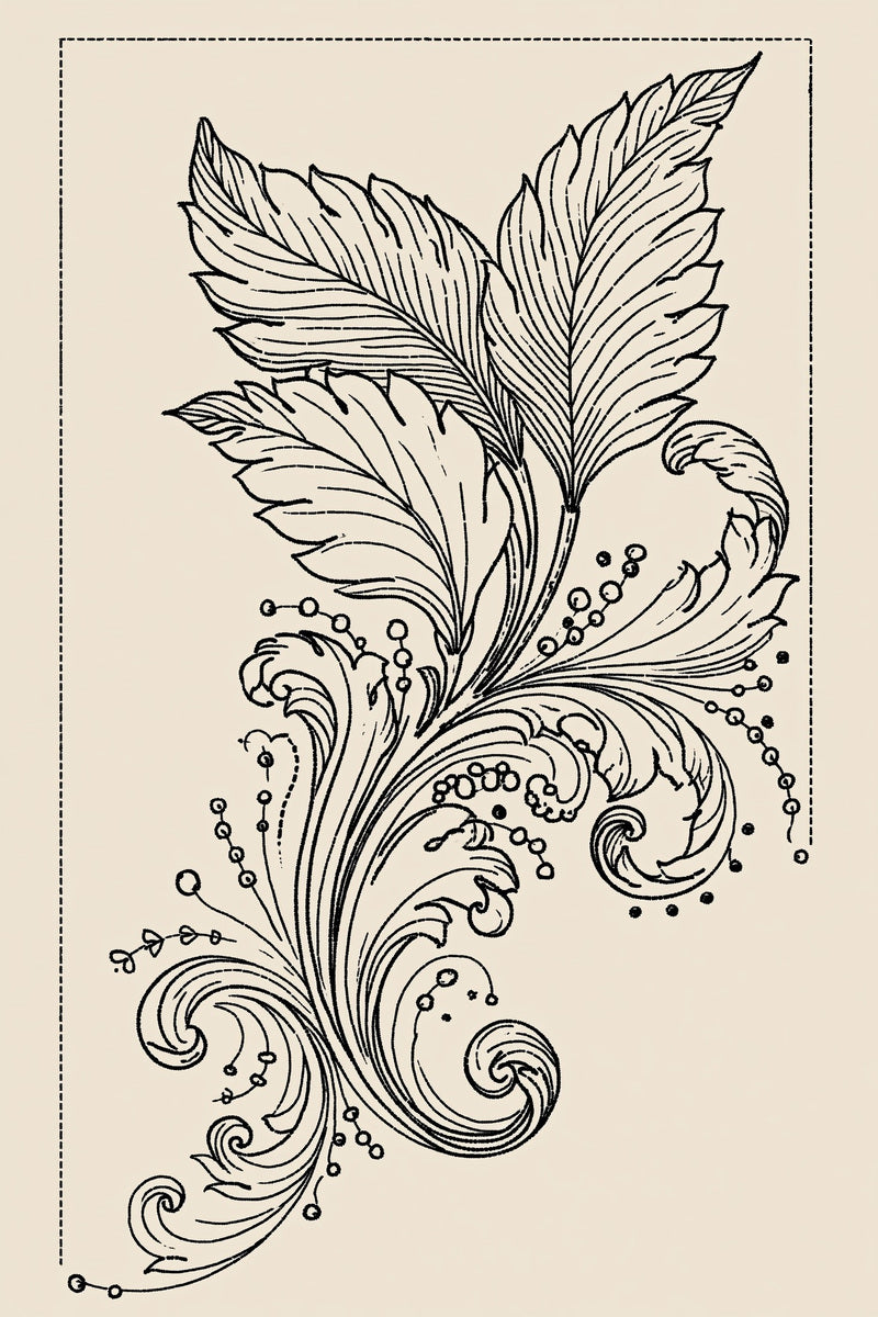 Renaissance Hand Embroidery Book 19 Product Book 6 digital PDF embroidery design book - main cover / hero image 4