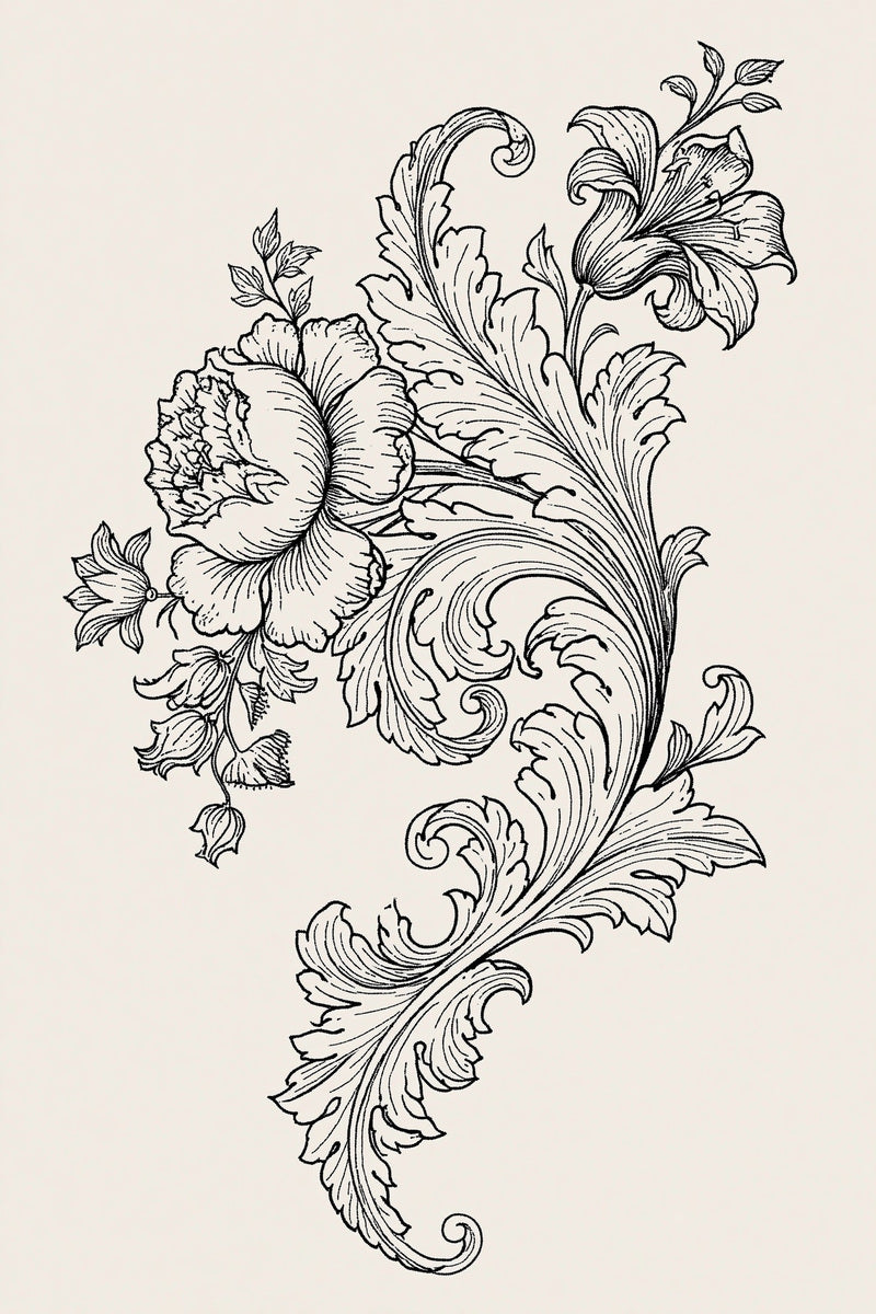 Renaissance Hand Embroidery Book 19 Product Book 3 digital PDF embroidery design book - main cover / hero image 4