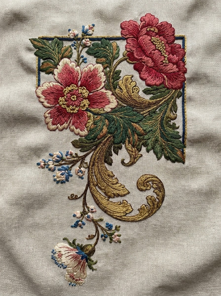 Renaissance Hand Embroidery Book 19 Product Book 7 digital PDF embroidery design book - product image 28