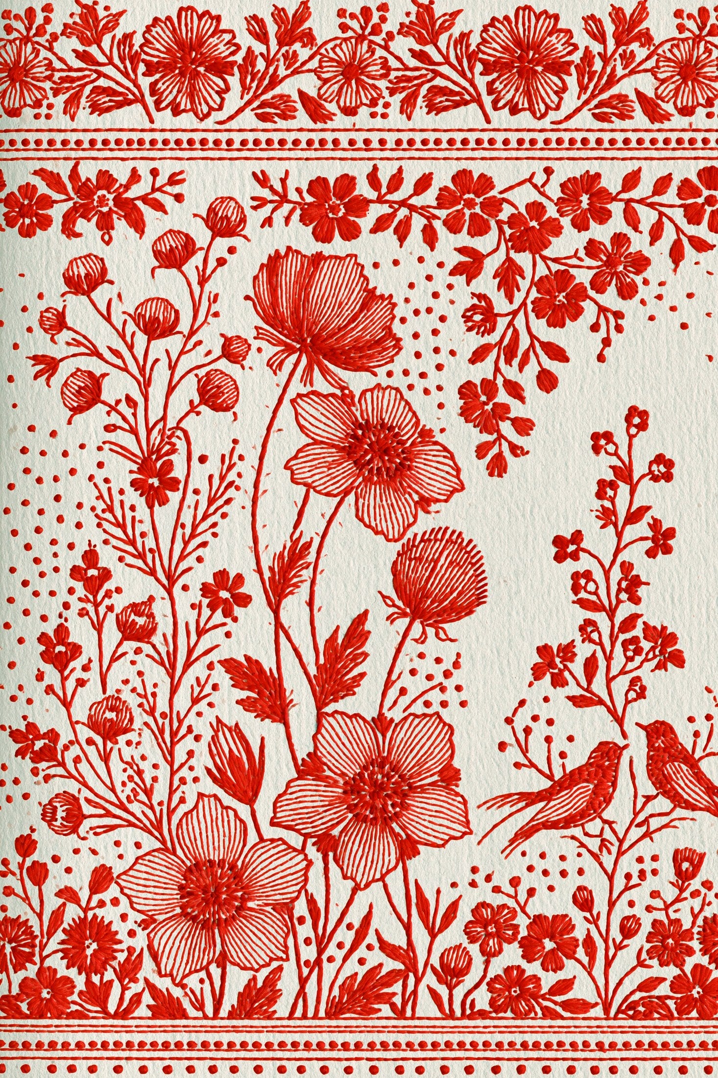 Digital PDF embroidery design bundle cover preview for Nature, Country Folk & Global Color Bundle 2, featuring curated embroidery patterns, motif library references and textile… - preview 17