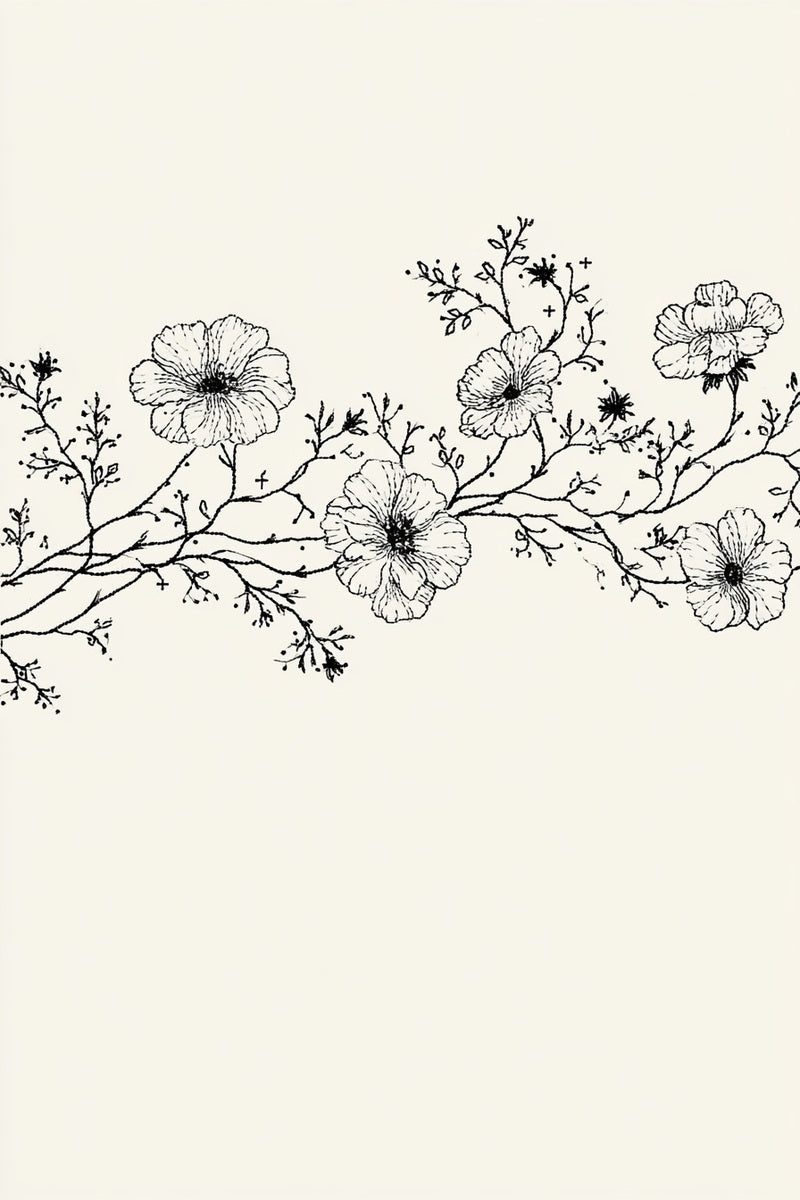 Sacred Floral Altar Border from Church Embroidery & Sacred Ornament Book 1, a digital embroidery design reference for machine embroidery designs, embroidery patterns and border and edge embroidery.