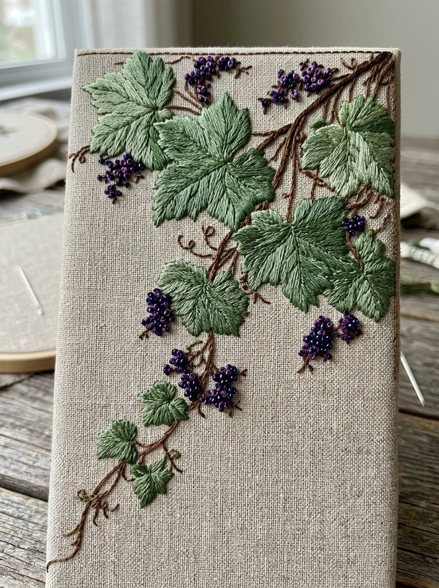 Sacred Vine Corner from Church Embroidery & Sacred Ornament Book 2, a digital embroidery design reference for machine embroidery designs, embroidery patterns and corner embroidery.