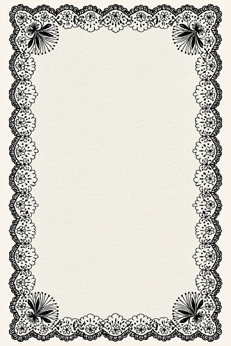 Scalloped Floral Border Classic Embroidery from Classic Frames & Borders Book 8, a digital embroidery design reference for machine embroidery designs, embroidery patterns and border and edge embroidery.