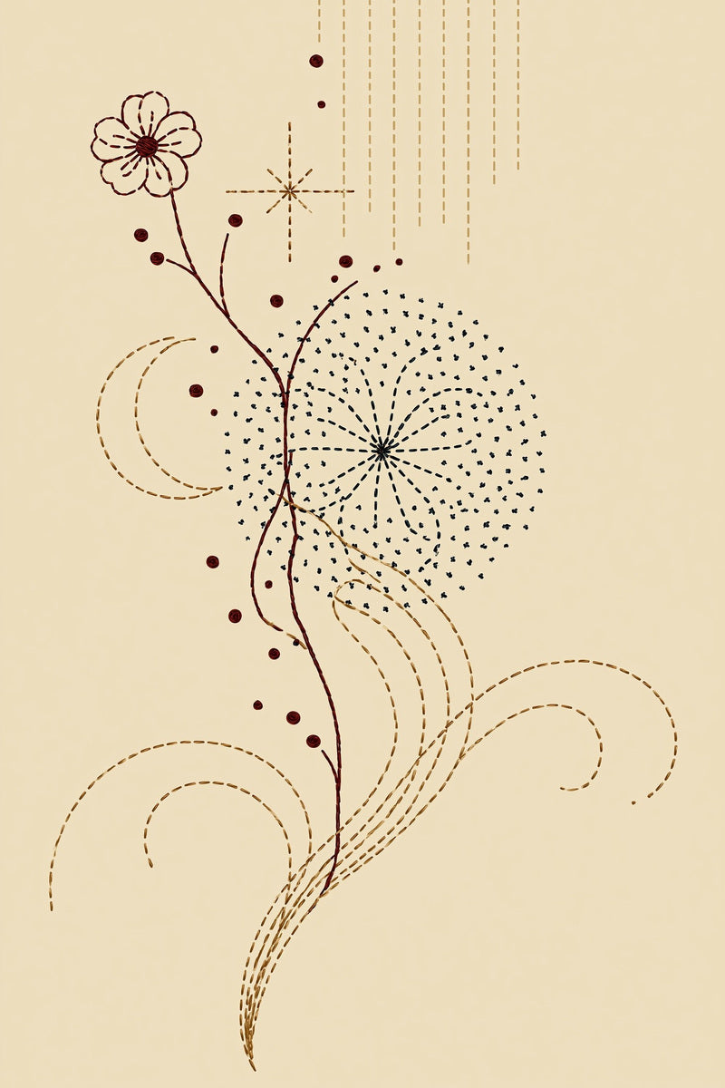 Scandinavian, Sashiko & Northern Minimal Stitch Book 16 Product Book 2 digital PDF embroidery design book - product image 24
