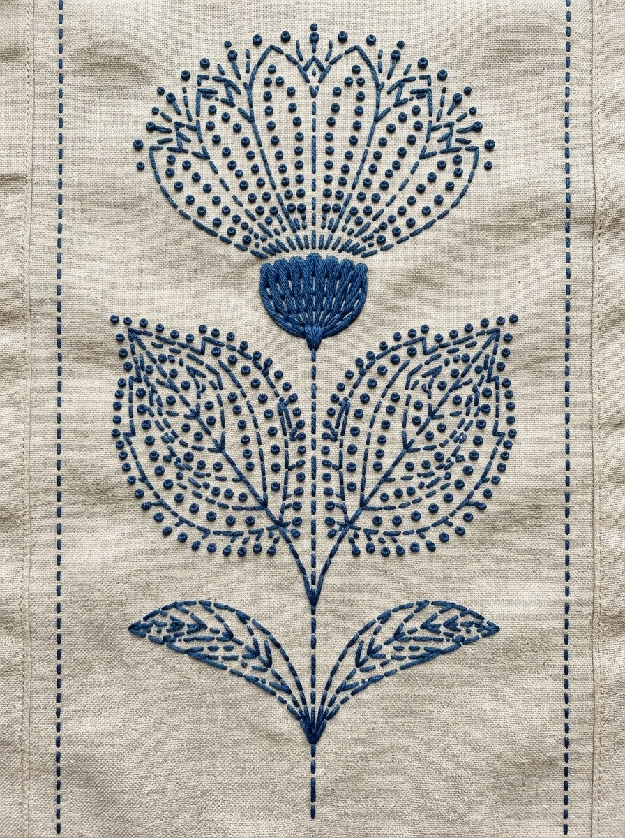 Digital PDF embroidery design bundle cover preview for European Folk & Northern Stitch Bundle 1, featuring curated embroidery patterns, motif library references and textile… - preview 27