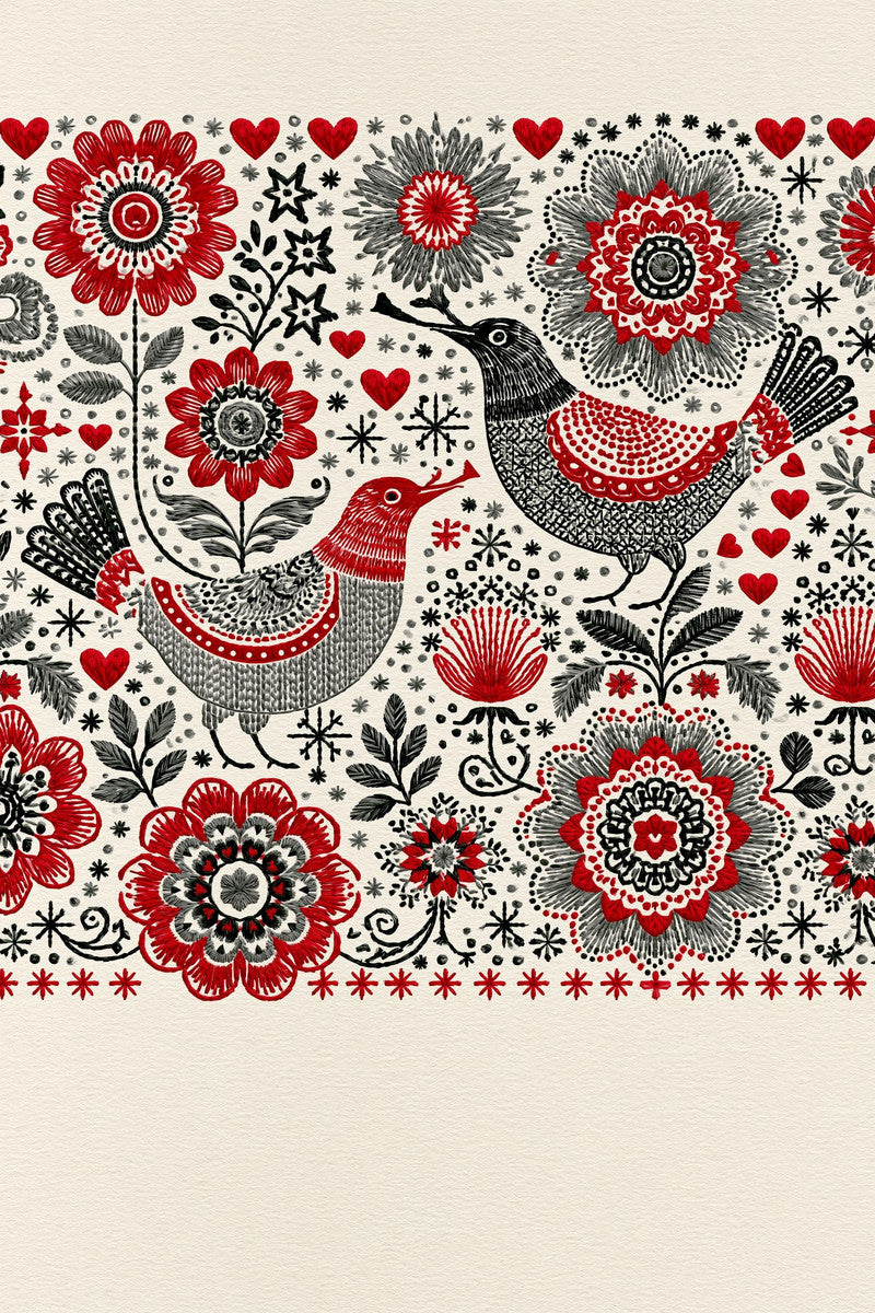 Scandinavian Folk Embroidery Book 45 Product Book 4 digital PDF embroidery design book - product image 26