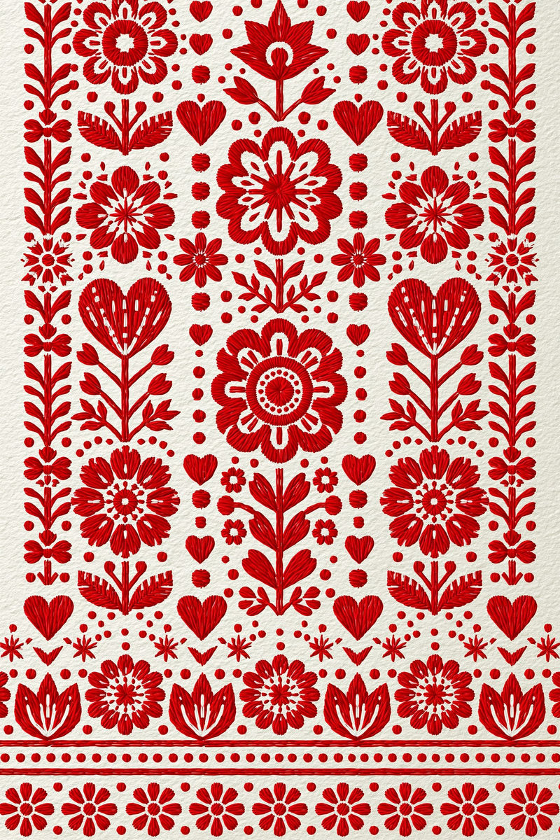 Scandinavian Folk Embroidery Book 45 Product Book 1 digital PDF embroidery design book - product image 25