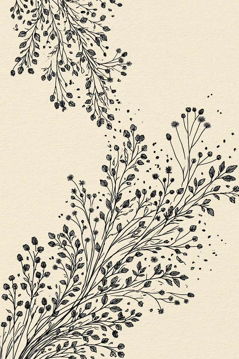 Scattered Botanical Filler Motif Botanical from Botanical Sprig Library Book 10, a digital embroidery design reference for machine embroidery designs, embroidery patterns and small motif and accent designs.