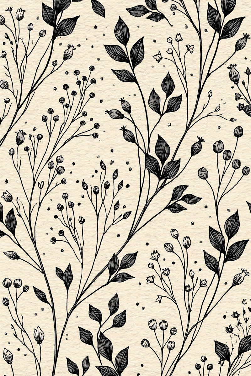 Scattered Botanical Filler Motif Botanical from Botanical Sprig Library Book 6, a digital embroidery design reference for machine embroidery designs, embroidery patterns and small motif and accent designs.