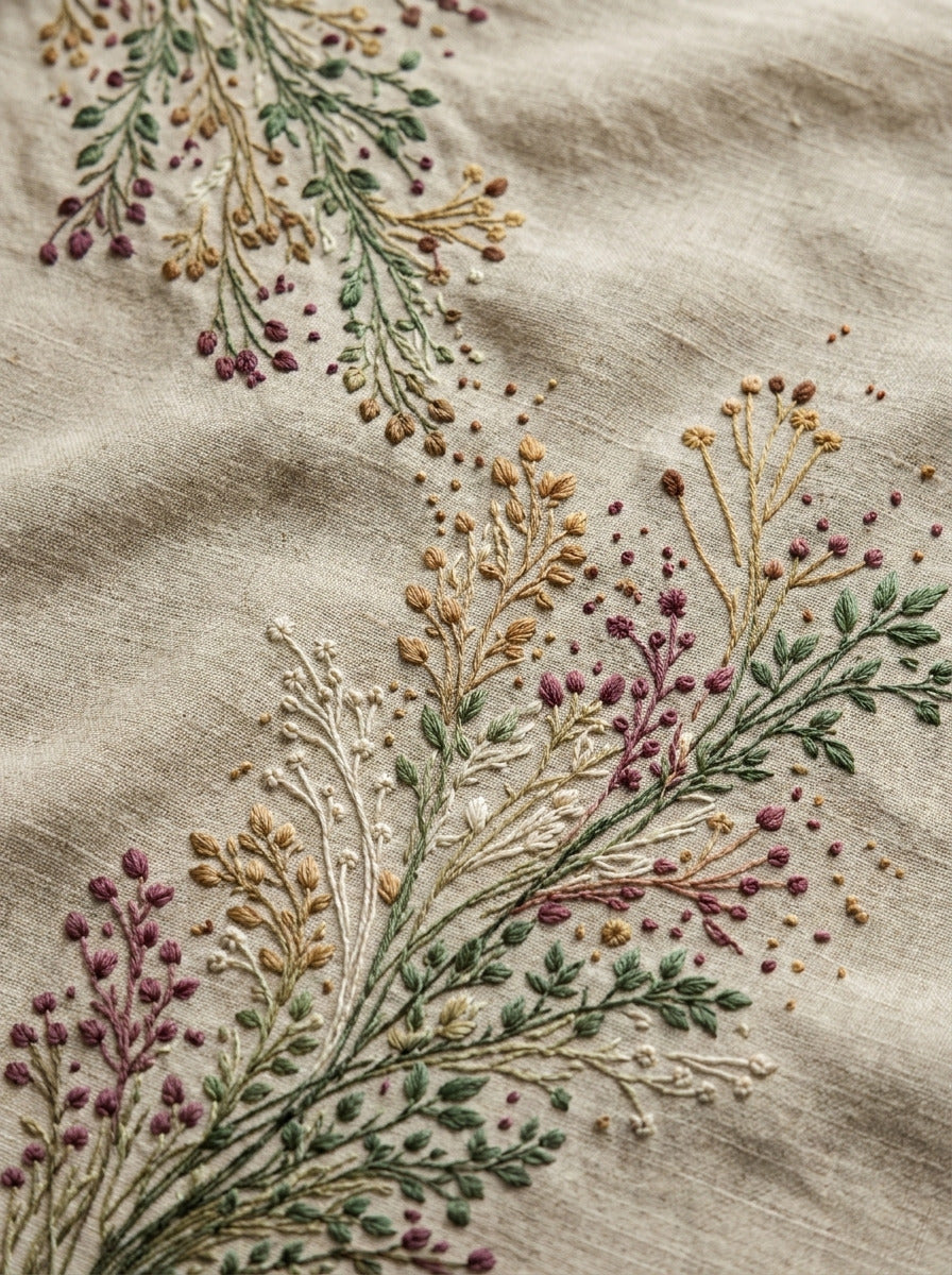 Scattered Botanical Filler Motif Botanical from Botanical Sprig Library Book 10, a digital embroidery design reference for machine embroidery designs, embroidery patterns and small motif and accent designs.