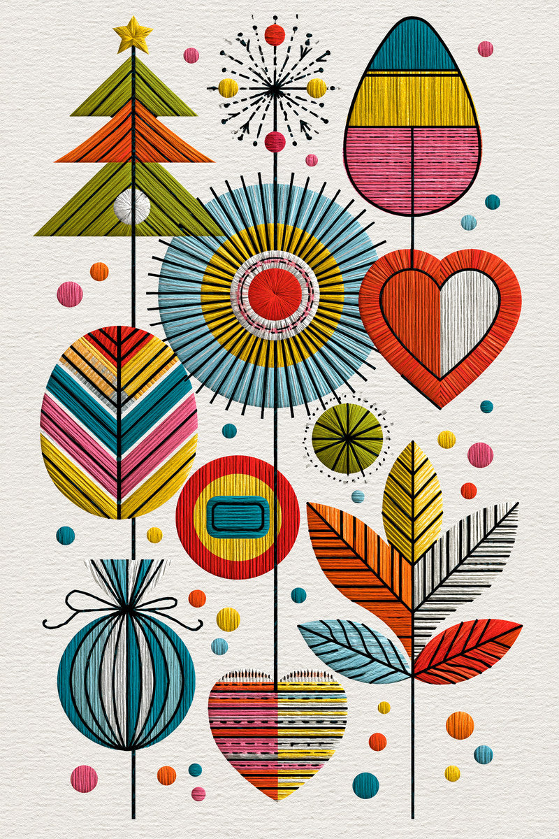 Seasonal Gift And Decorative Playful from Color Pop Patches & Playful Motifs Book 4, a digital embroidery design reference for machine embroidery designs, embroidery patterns and seasonal embroidery motifs.