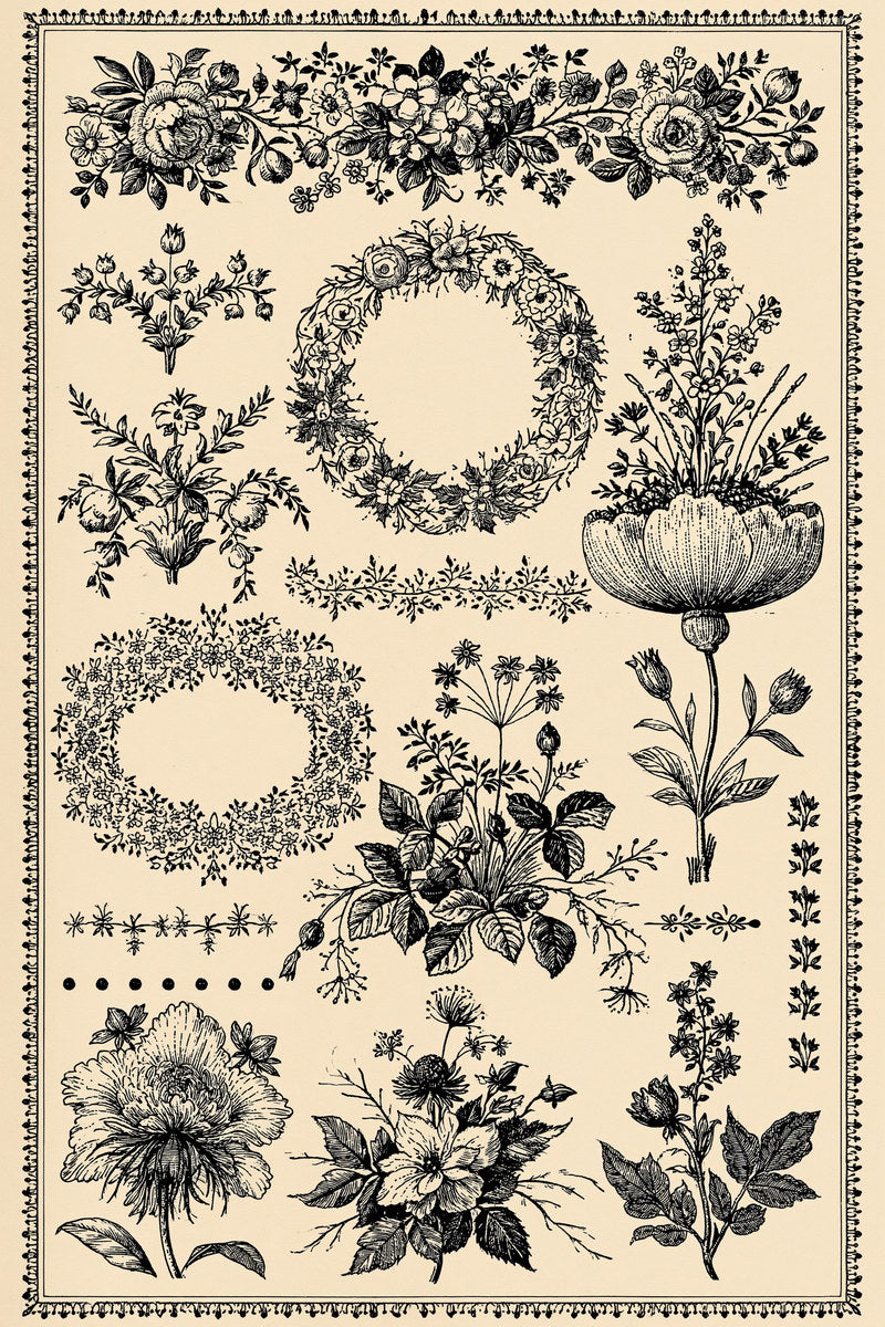Seasonal Modular Library Plate Modular from Modular & Combine Friendly Embroidery Systems - Book 2, a machine embroidery design reference.