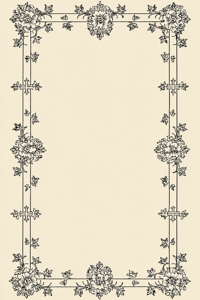 Simple Altar Cloth Border from Church Embroidery & Sacred Ornament Book 2, a digital embroidery design reference for machine embroidery designs, embroidery patterns and border and edge embroidery.