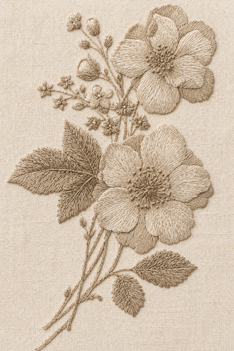 Simple Apron Pocket Motif 02 from Napkins, Table Runners & Kitchen Linens Book 1, a digital embroidery design reference for machine embroidery designs, embroidery patterns and border and edge embroidery.