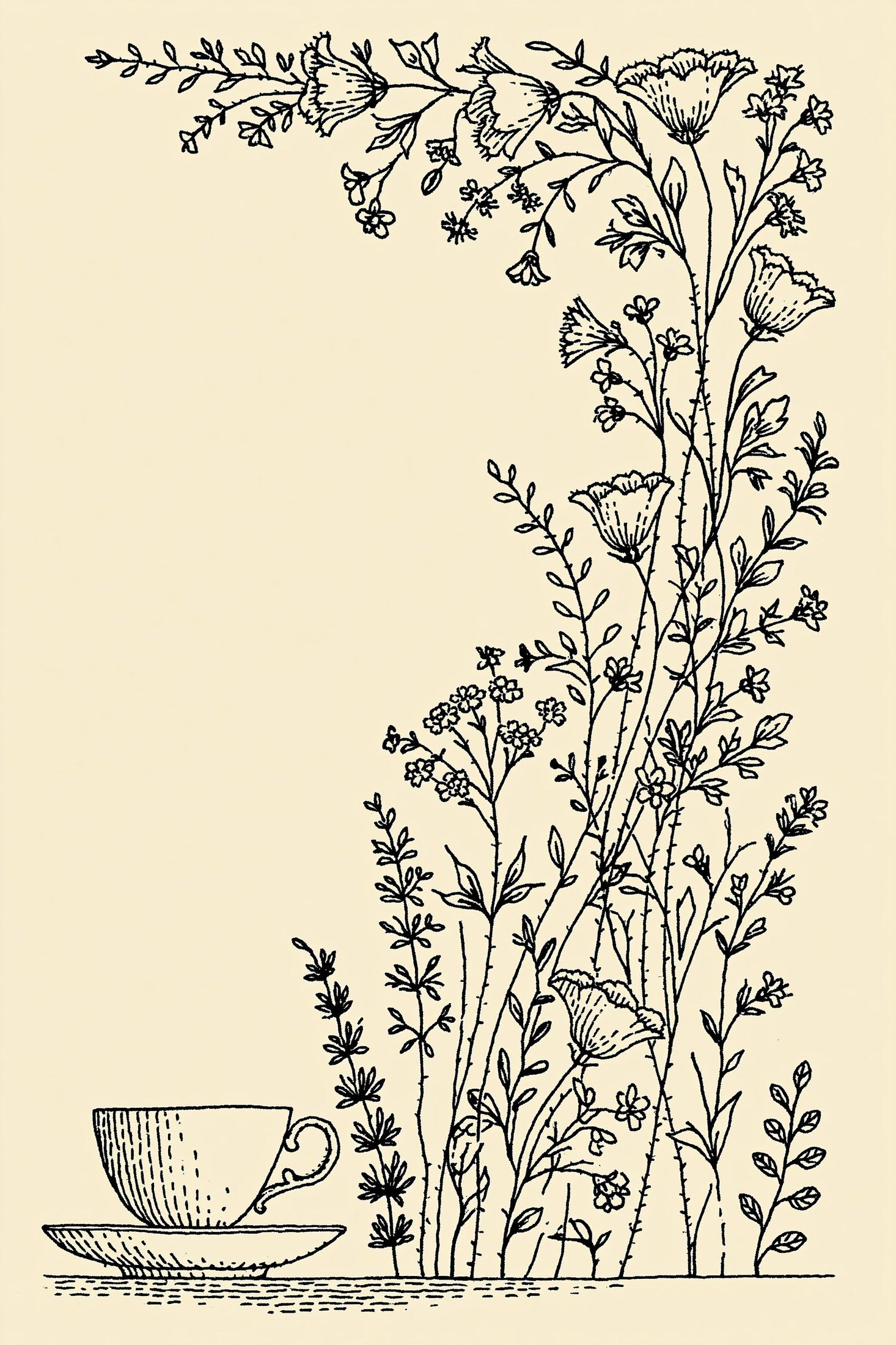 Digital PDF embroidery design bundle cover preview for Monochrome Stitch Language Bundle 2, featuring curated embroidery patterns, motif library references and textile design… - preview 25