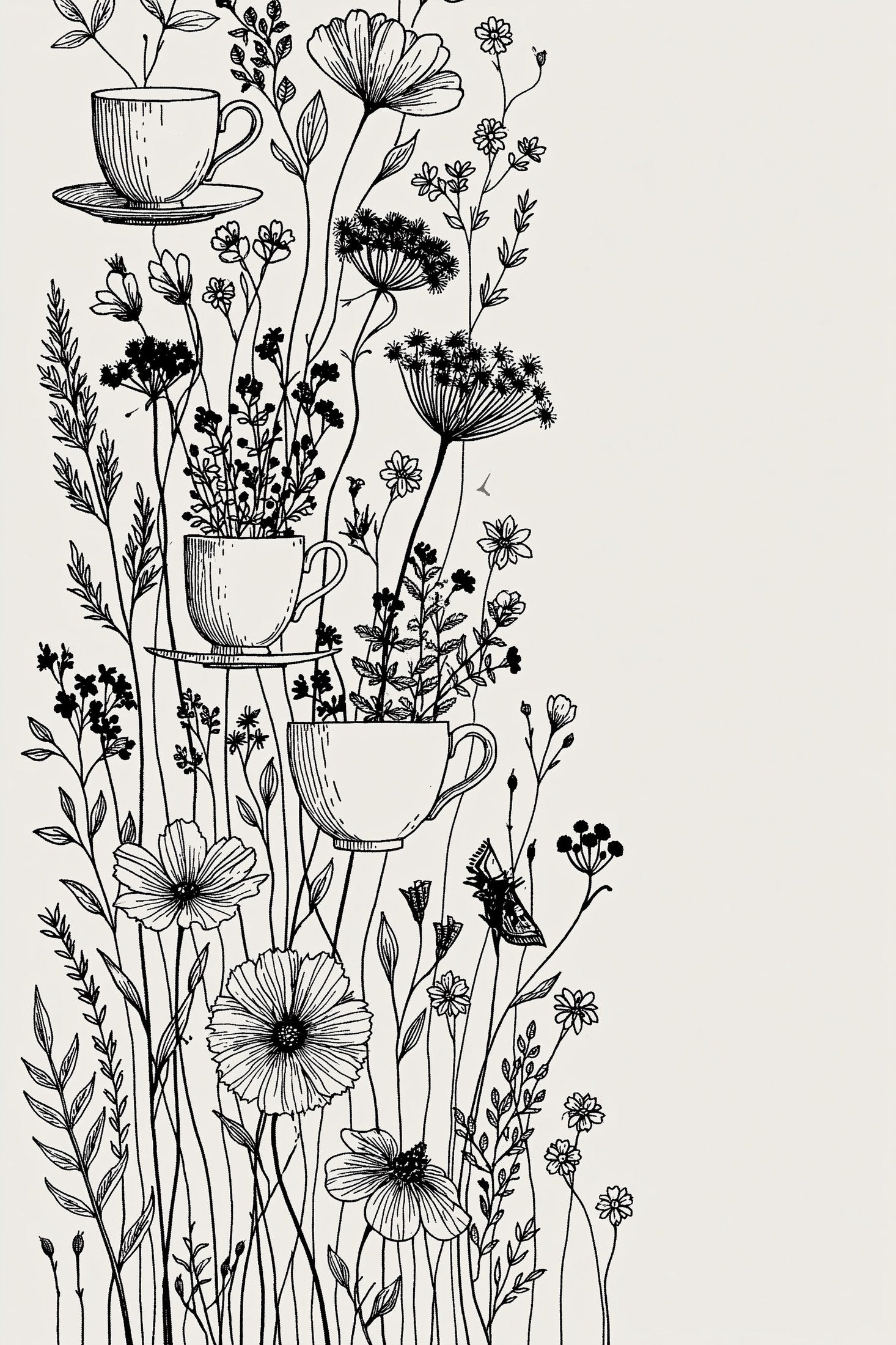 Digital PDF embroidery design bundle cover preview for Monochrome Stitch Language Bundle 2, featuring curated embroidery patterns, motif library references and textile design… - preview 22