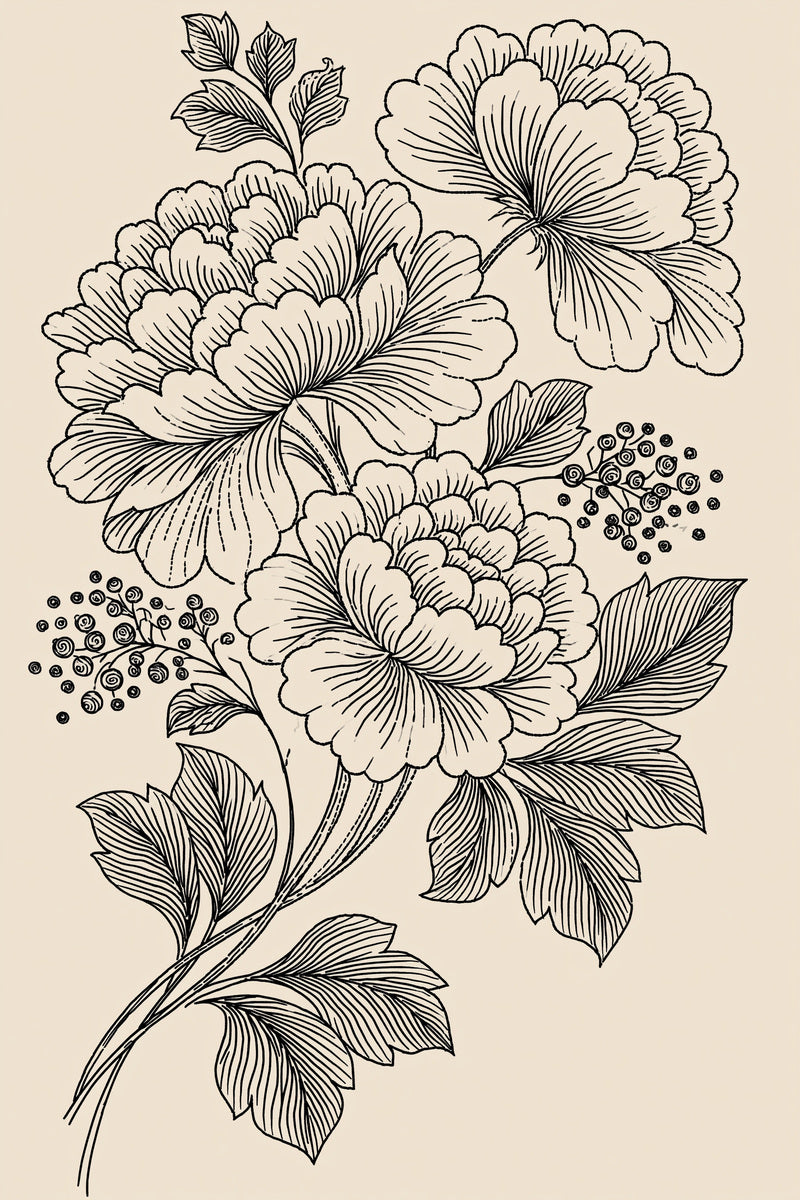 Slavic Shoulder Floral Accent from Hungarian & Slavic Embroidery Motifs Book 3, a digital embroidery design reference for machine embroidery designs, embroidery patterns and small motif and accent designs.