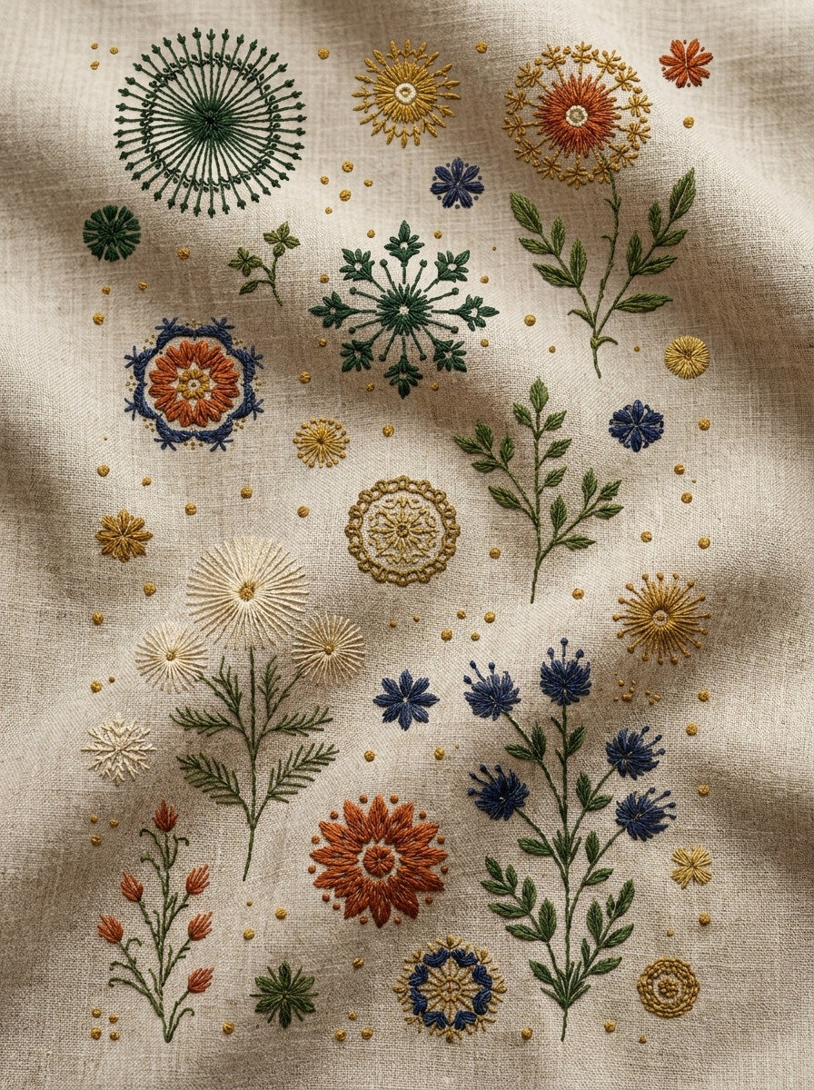 Small Fashion Accent Filler Plate from Jacket Backs & Shirt Fronts Embroidery Book 2, a digital embroidery design reference for machine embroidery designs, embroidery patterns and garment placement ideas.
