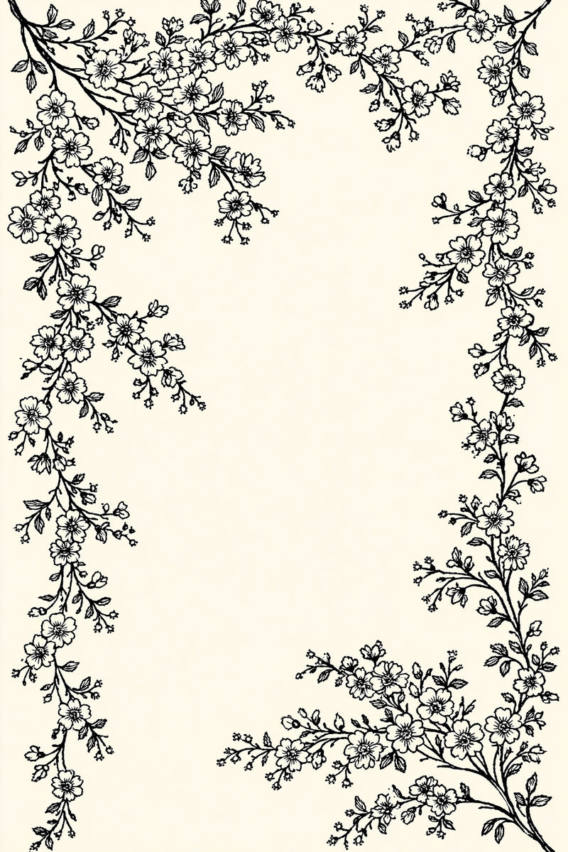 Small Flower And Dot Border from Classic Frames & Borders Book 2, a digital embroidery design reference for machine embroidery designs, embroidery patterns and border and edge embroidery.