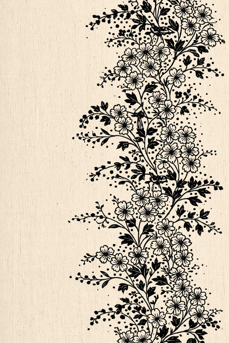 Small Flower And Dot Border from Classic Frames & Borders Book 4, a digital embroidery design reference for machine embroidery designs, embroidery patterns and border and edge embroidery.