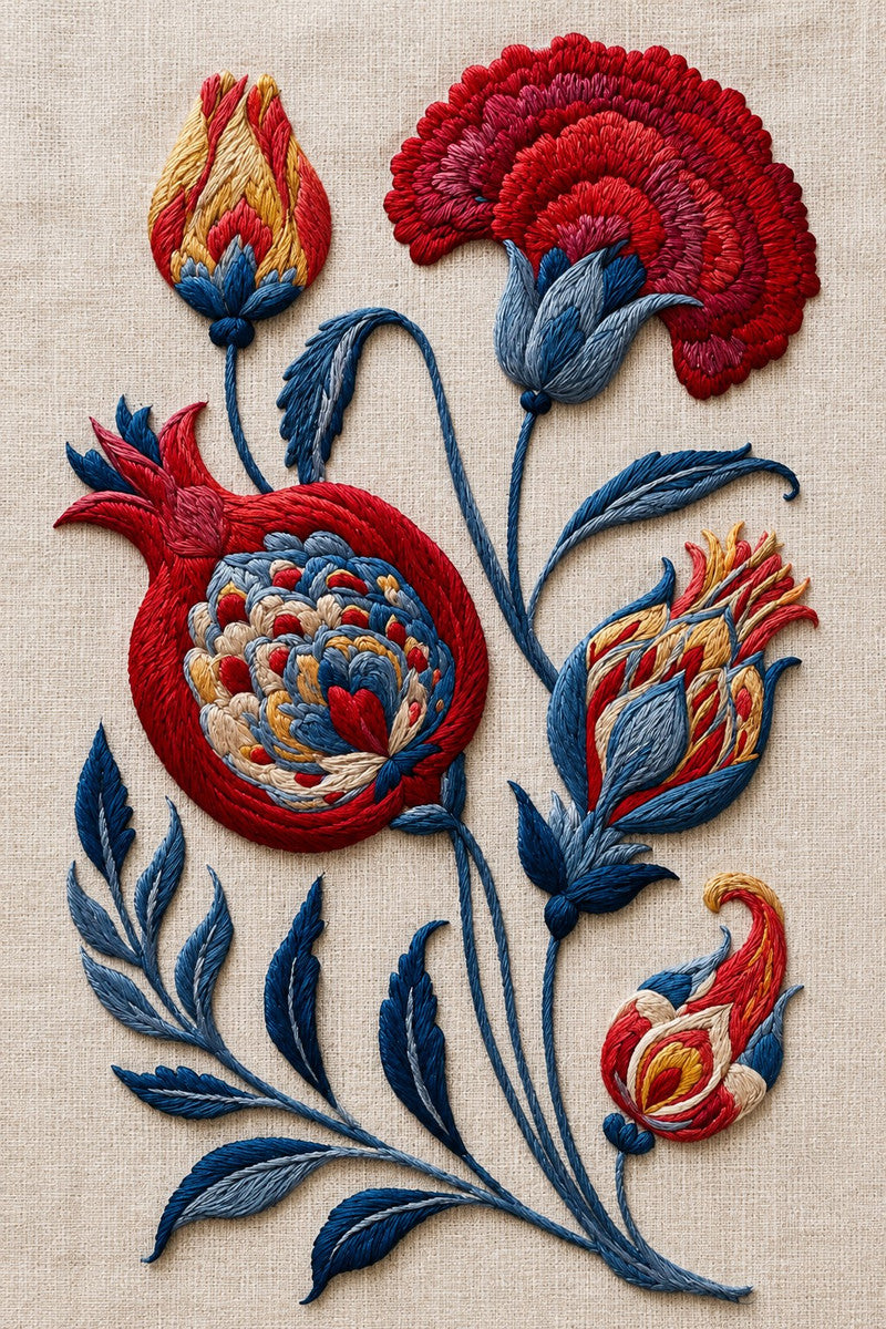 Turkish Embroidery Motifs Book 6 Product Book 3 digital PDF embroidery design book - product image 26