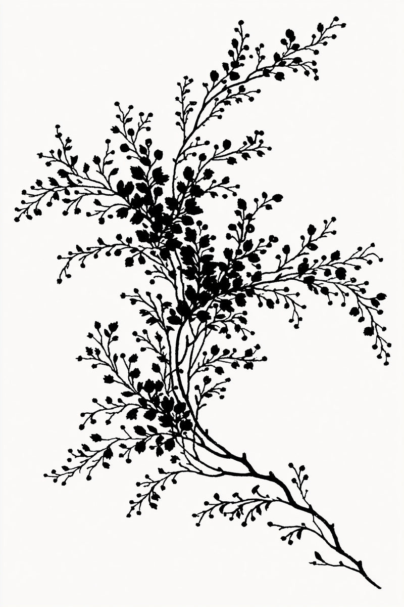 Sparse Botanical Connector Motif East from East Asian Inspired Embroidery Book 2, a digital embroidery design reference for machine embroidery designs, embroidery patterns and botanical and floral embroidery.