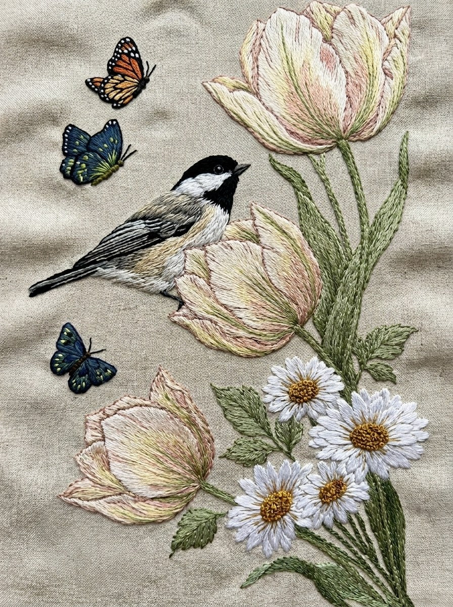Digital PDF embroidery design bundle cover preview for Seasonal & Sentimental Motifs Bundle 3, featuring curated embroidery patterns, motif library references and textile design… - preview 15
