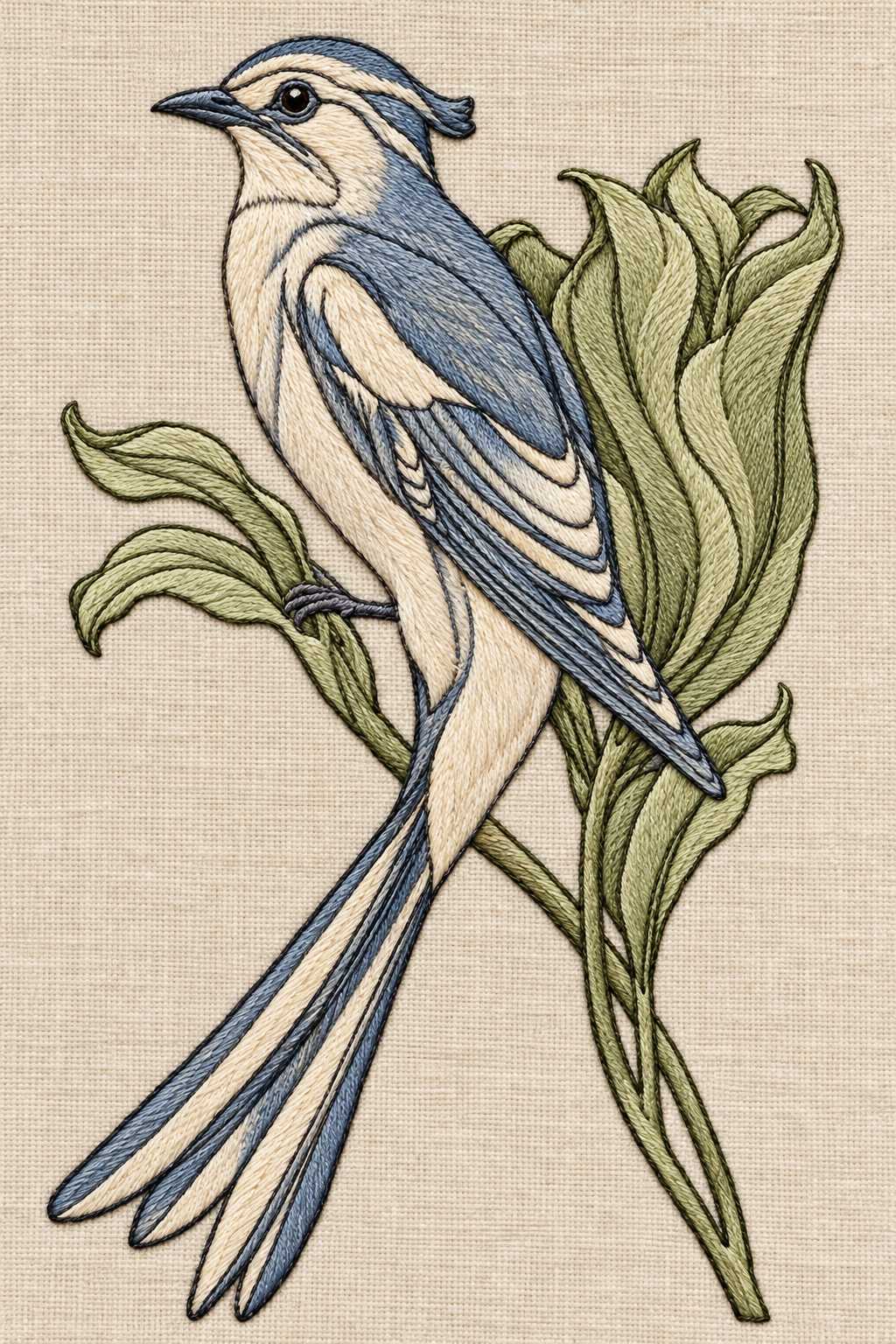 Art Nouveau Needlework - Book 3 | Digital PDF Embroidery Design Book | Hand embroidery example 14