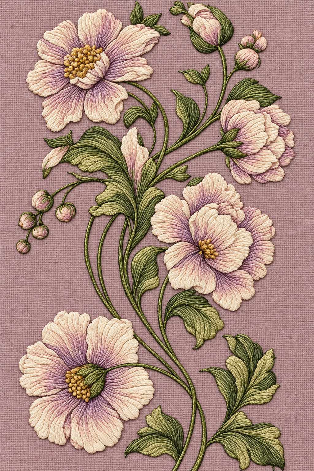 Jacobean & Crewel Embroidery - Book 2 | Digital PDF Embroidery Design Book | Hand embroidery example 3
