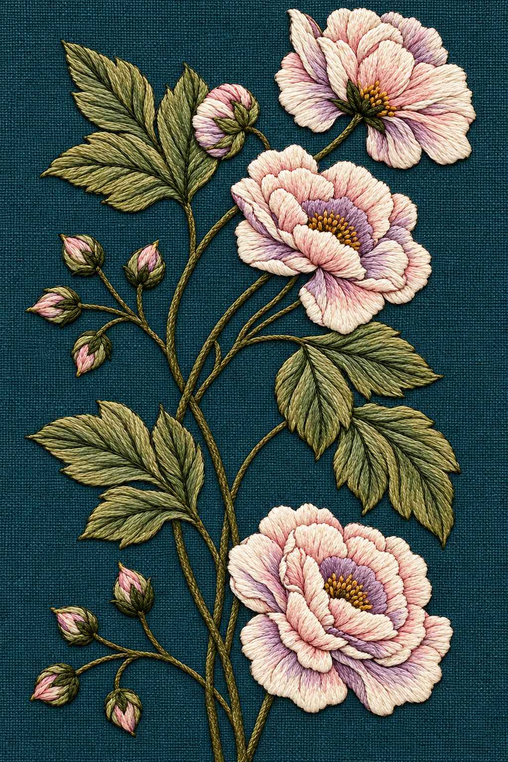 Jacobean & Crewel Embroidery - Book 2 | Digital PDF Embroidery Design Book | Hand embroidery example 5