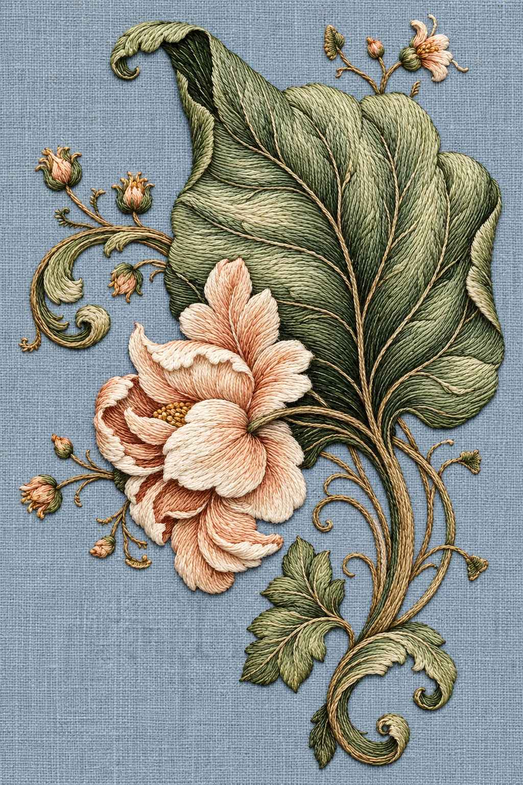 Jacobean & Crewel Embroidery - Book 2 | Digital PDF Embroidery Design Book | Hand embroidery example 12
