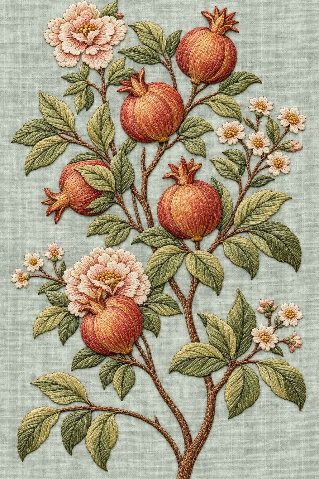 Jacobean & Crewel Embroidery - Book 2 | Digital PDF Embroidery Design Book | Hand embroidery example 14