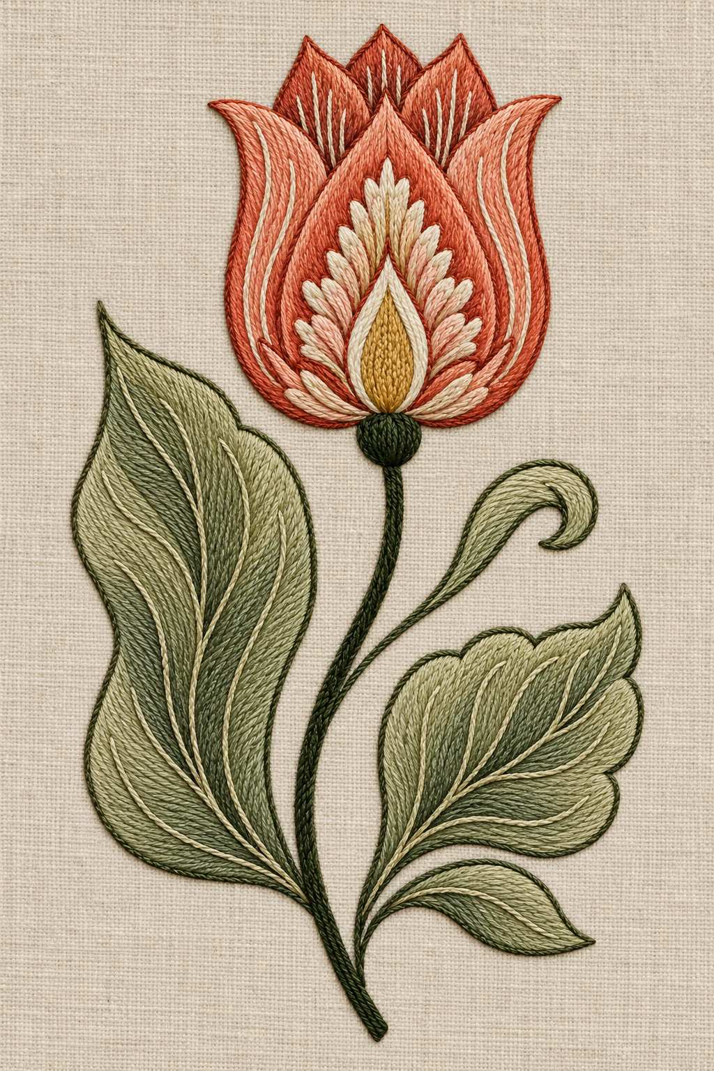 Jacobean & Crewel Embroidery - Book 2 | Digital PDF Embroidery Design Book | Hand embroidery example 15