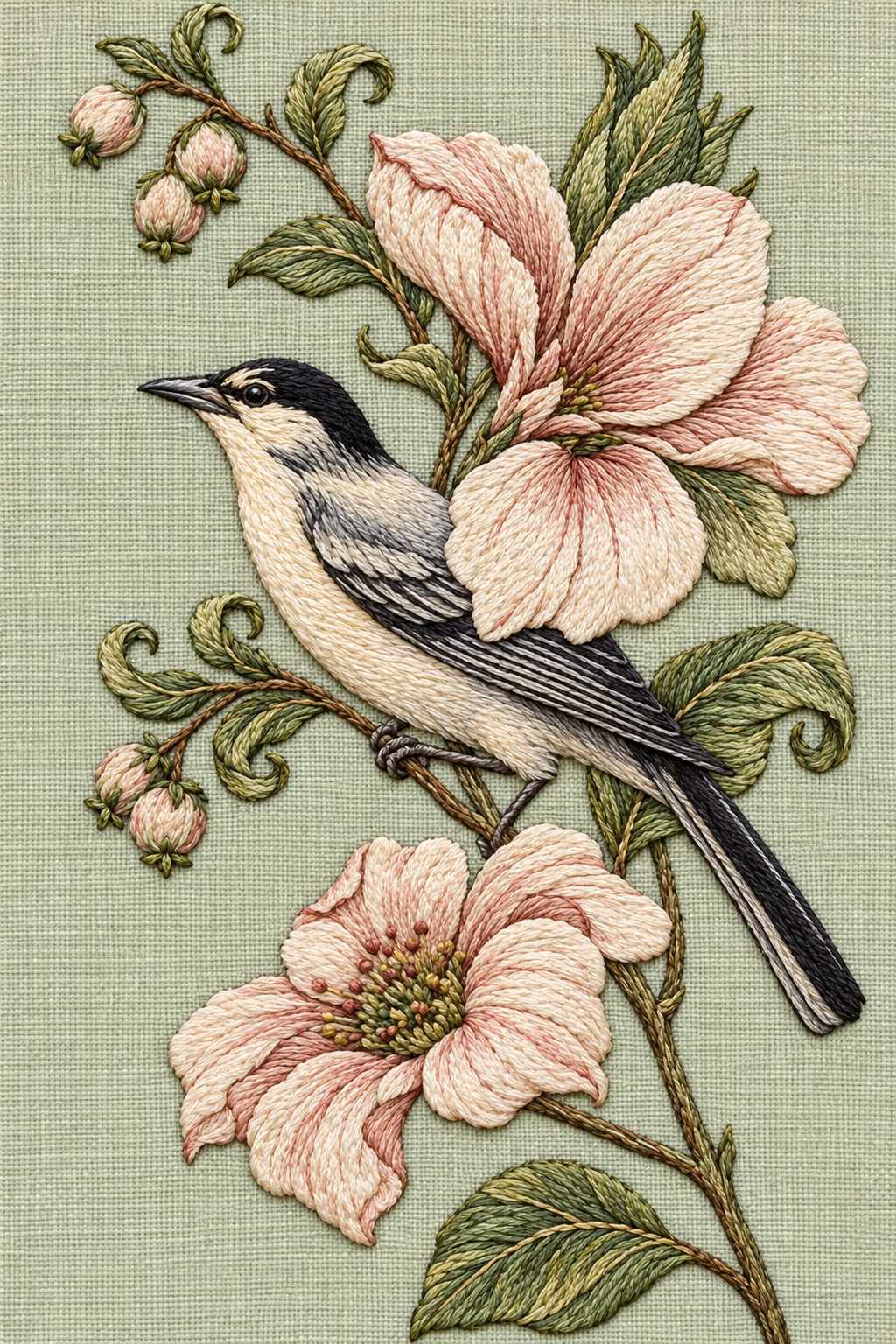 Jacobean & Crewel Embroidery - Book 3 | Digital PDF Embroidery Design Book | Hand embroidery example 1