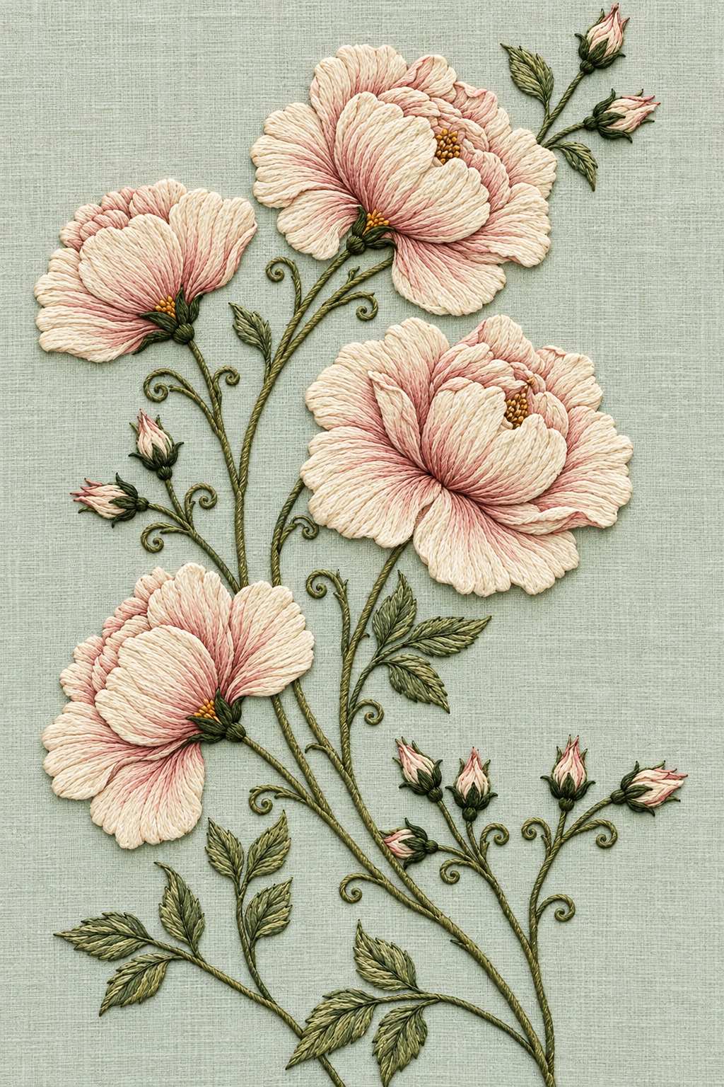 Mughal, Persian & Oriental Embroidery - Book 2 | Digital PDF Embroidery Design Book | Hand embroidery example 8