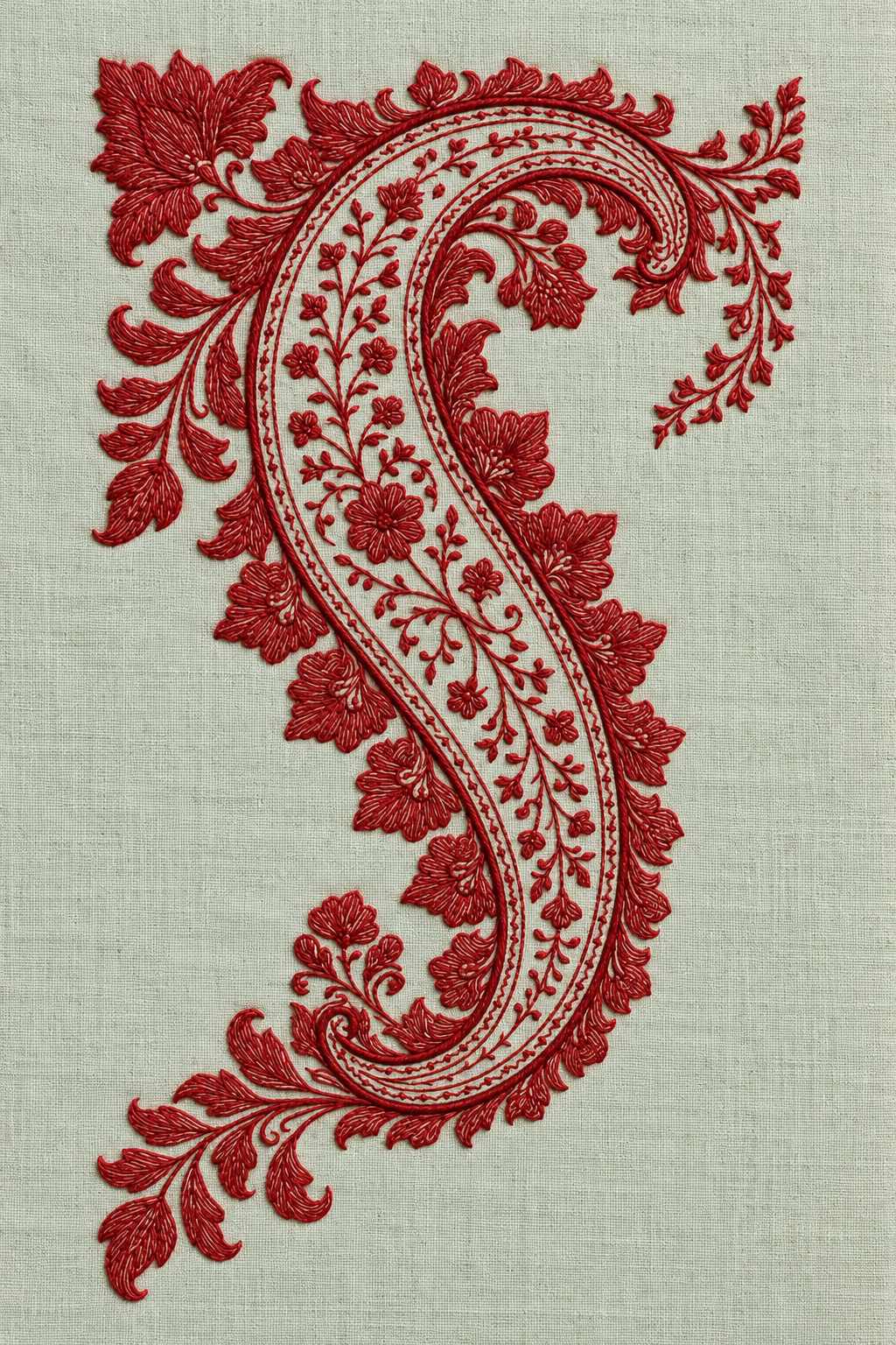 Mughal, Persian & Oriental Embroidery - Book 2 | Digital PDF Embroidery Design Book | Hand embroidery example 10