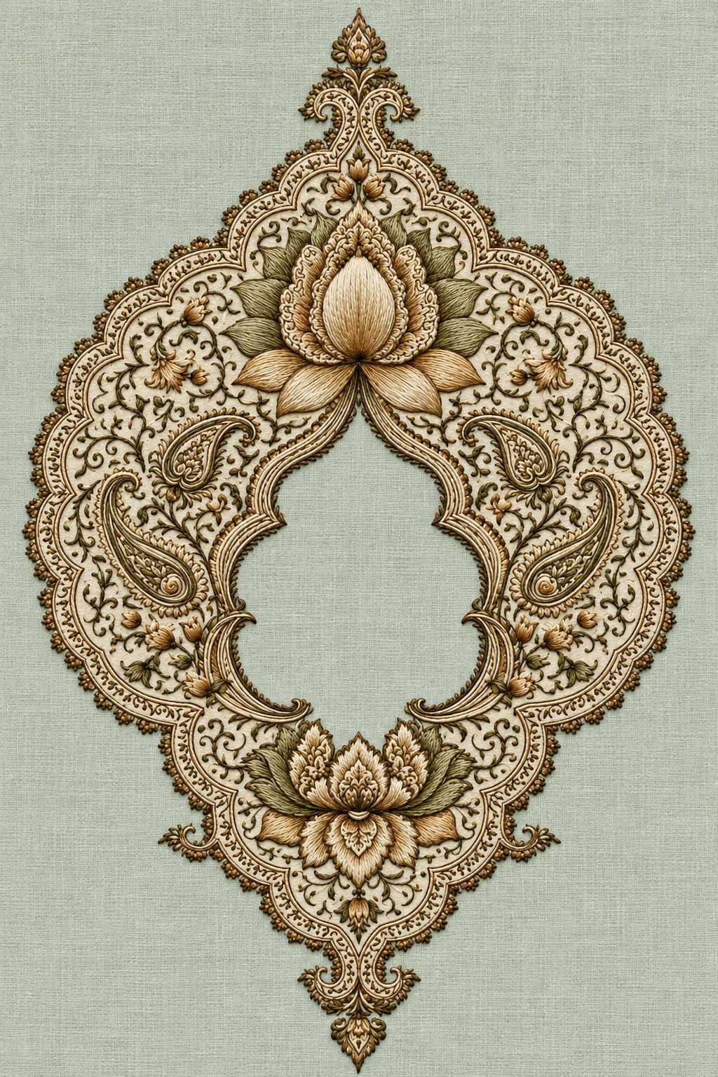 Mughal, Persian & Oriental Embroidery - Book 2 | Digital PDF Embroidery Design Book | Hand embroidery example 11