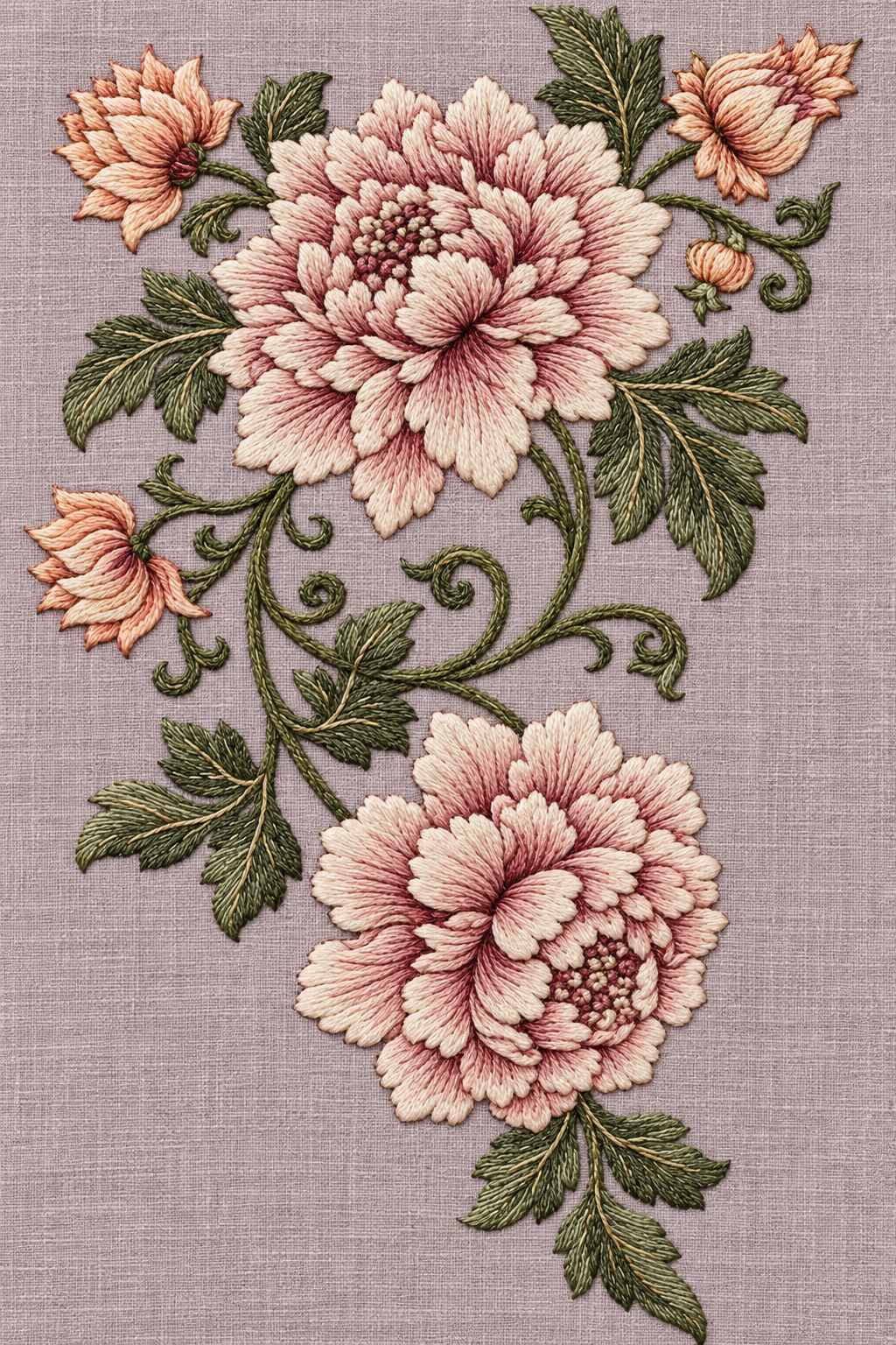 Mughal, Persian & Oriental Embroidery - Book 3 | Digital PDF Embroidery Design Book | Hand embroidery example 4