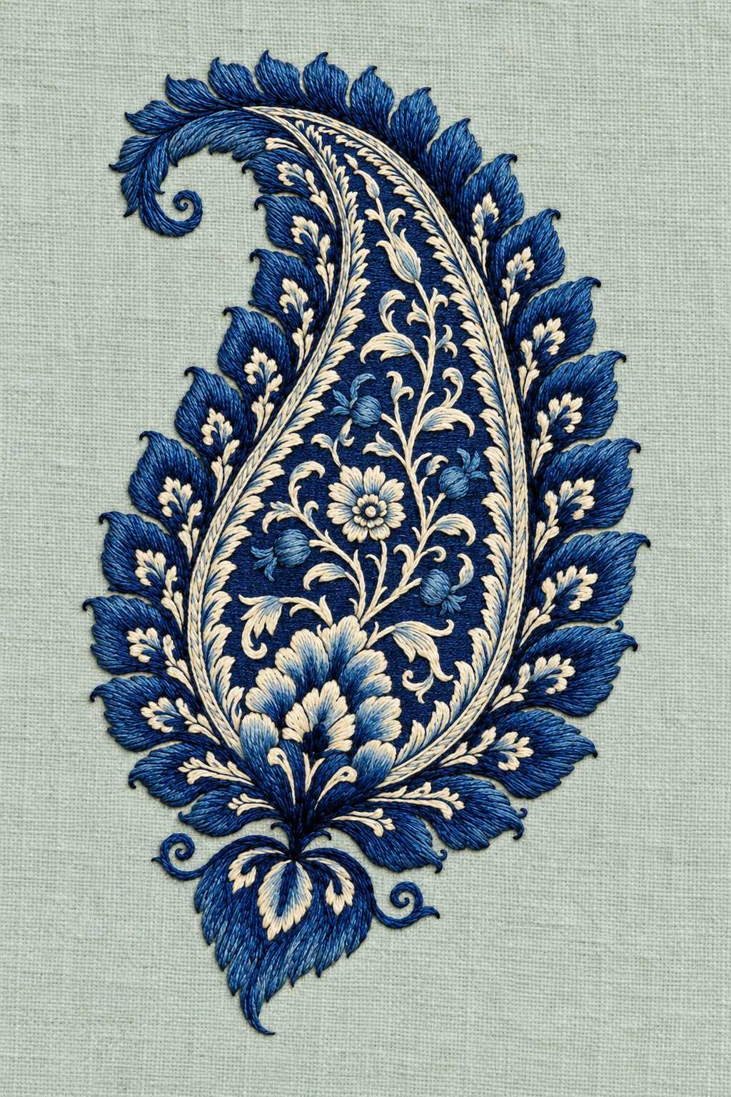 Mughal, Persian & Oriental Embroidery - Book 4 | Digital PDF Embroidery Design Book | Hand embroidery example 1