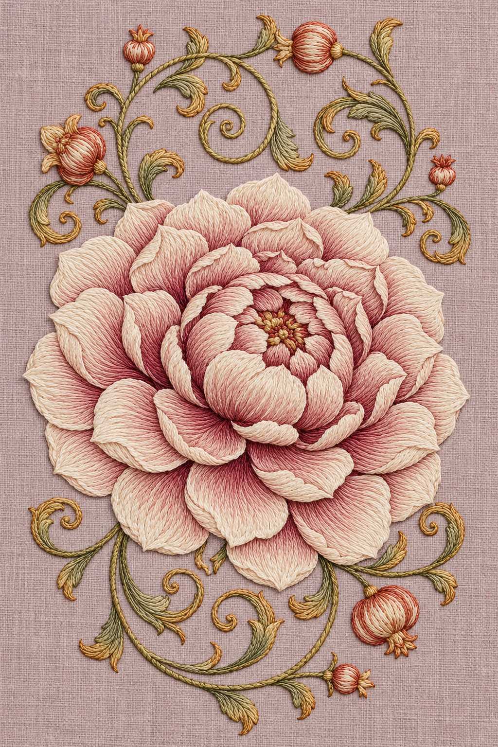 Mughal, Persian & Oriental Embroidery - Book 4 | Digital PDF Embroidery Design Book | Hand embroidery example 4
