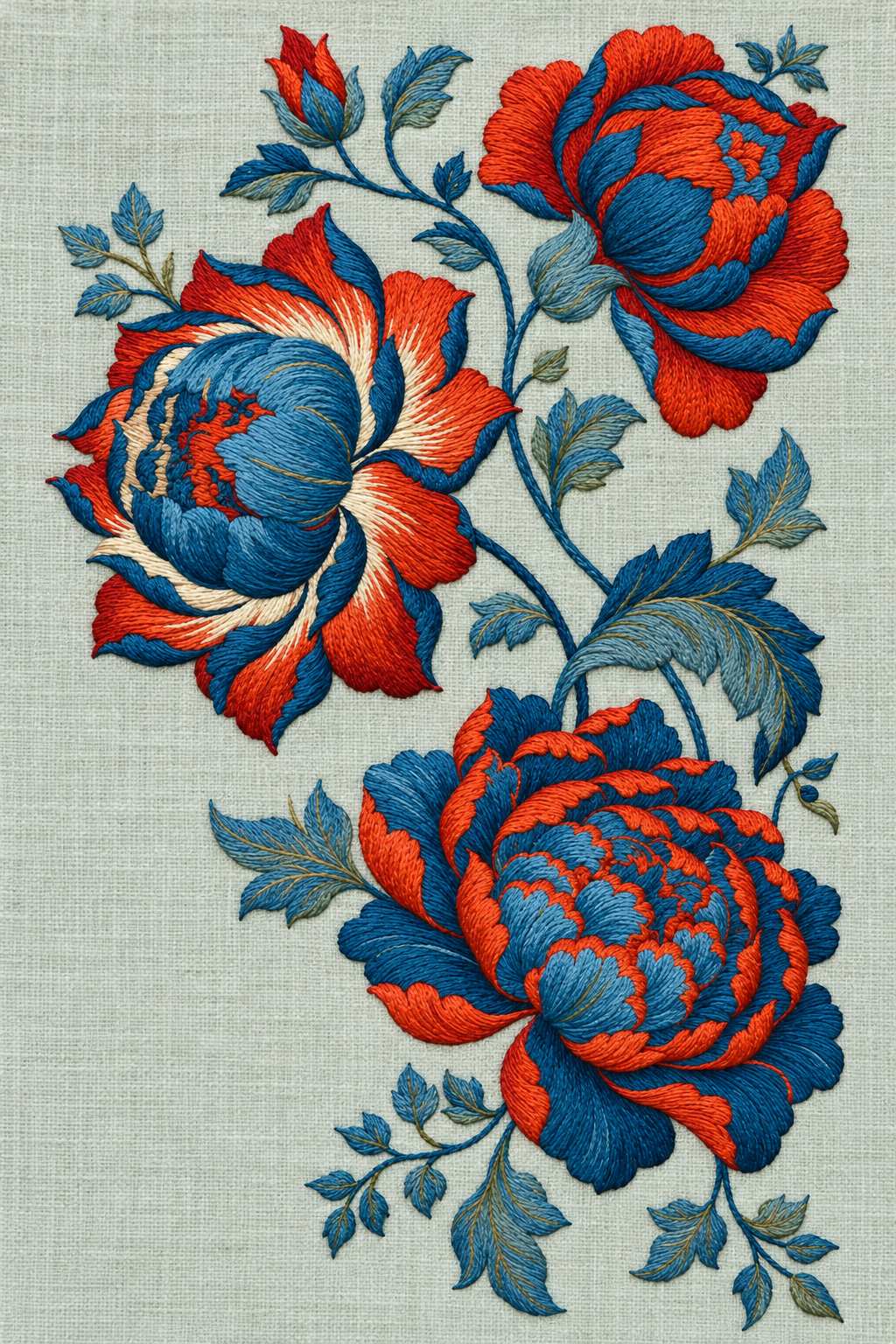 Mughal, Persian & Oriental Embroidery - Book 4 | Digital PDF Embroidery Design Book | Hand embroidery example 6