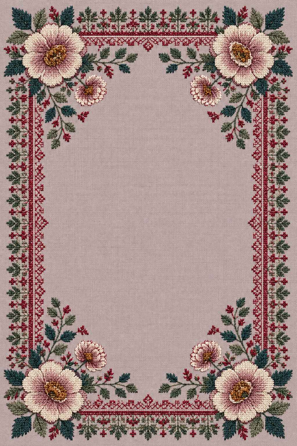 Hungarian & Slavic Embroidery Motifs Book 2 | Hand embroidery example 8