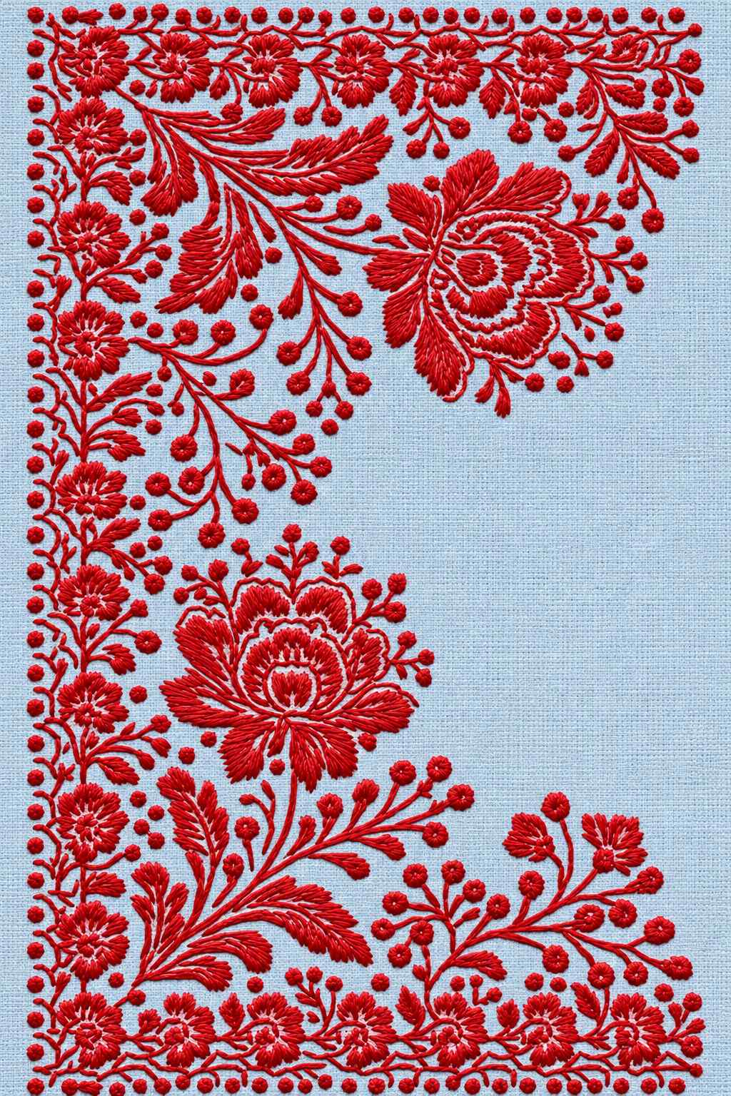 Hungarian & Slavic Embroidery Motifs Book 2 | Hand embroidery example 11