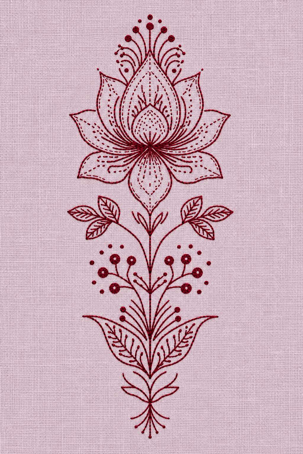 Hungarian & Slavic Embroidery Motifs Book 4 | Hand embroidery example 7