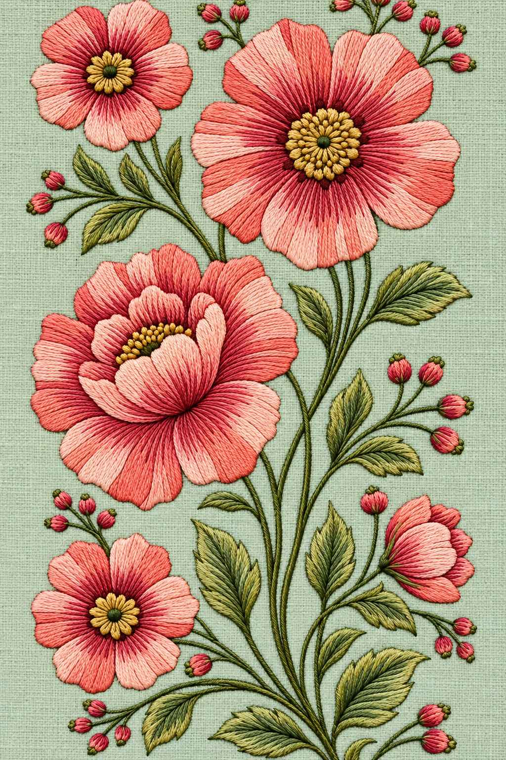 Hungarian & Slavic Embroidery Motifs Book 4 | Hand embroidery example 8