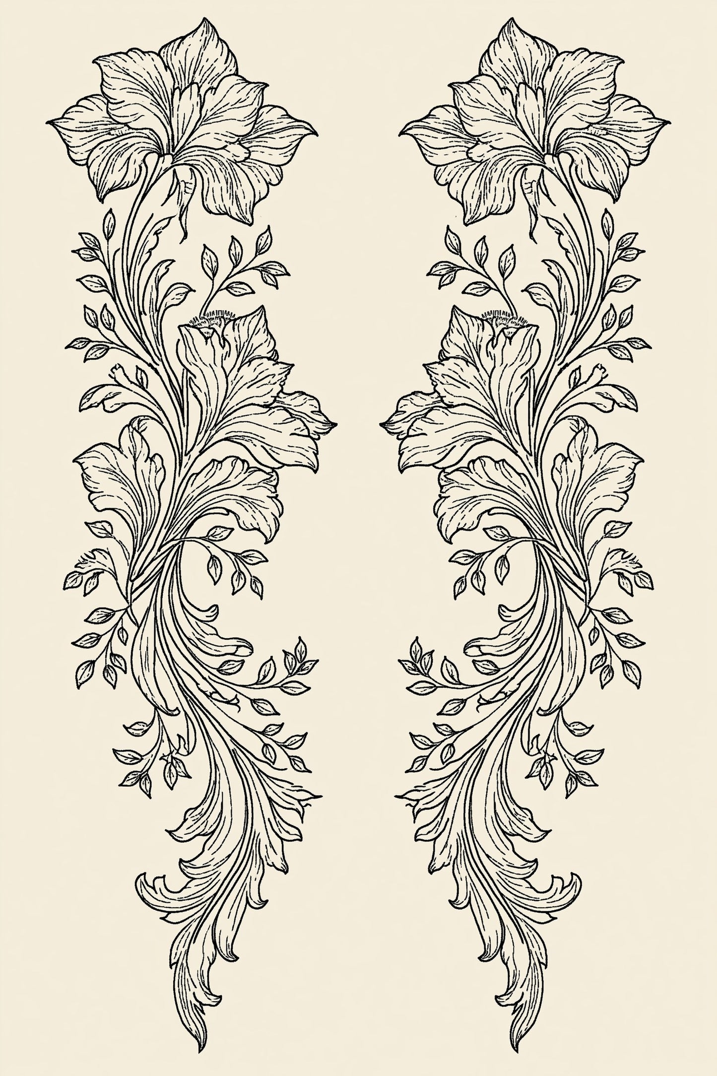 Digital PDF embroidery design bundle cover preview for Garment & Linen Placement Bundle 4, featuring curated embroidery patterns, motif library references and textile design… - preview 26