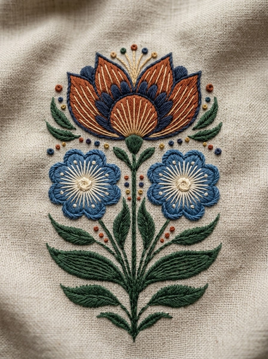 Scandinavian Folk Embroidery Book 45 Product Book 3 digital PDF embroidery design book - product image 30